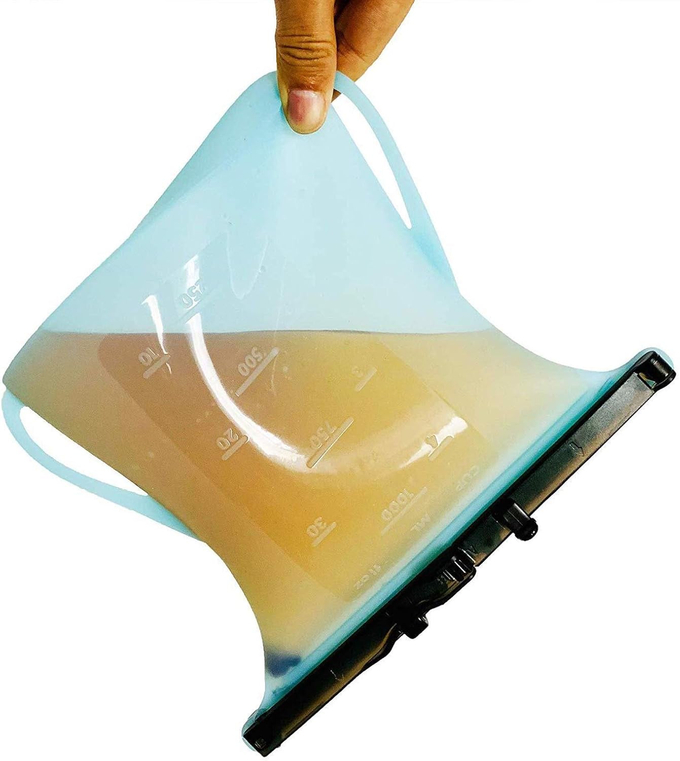 Premium Reusable Silicone Food Storage Bags - Dishwasher and Microwave Safe, Leakproof Design for Liquids, Meats, Vegetables, and Fruits